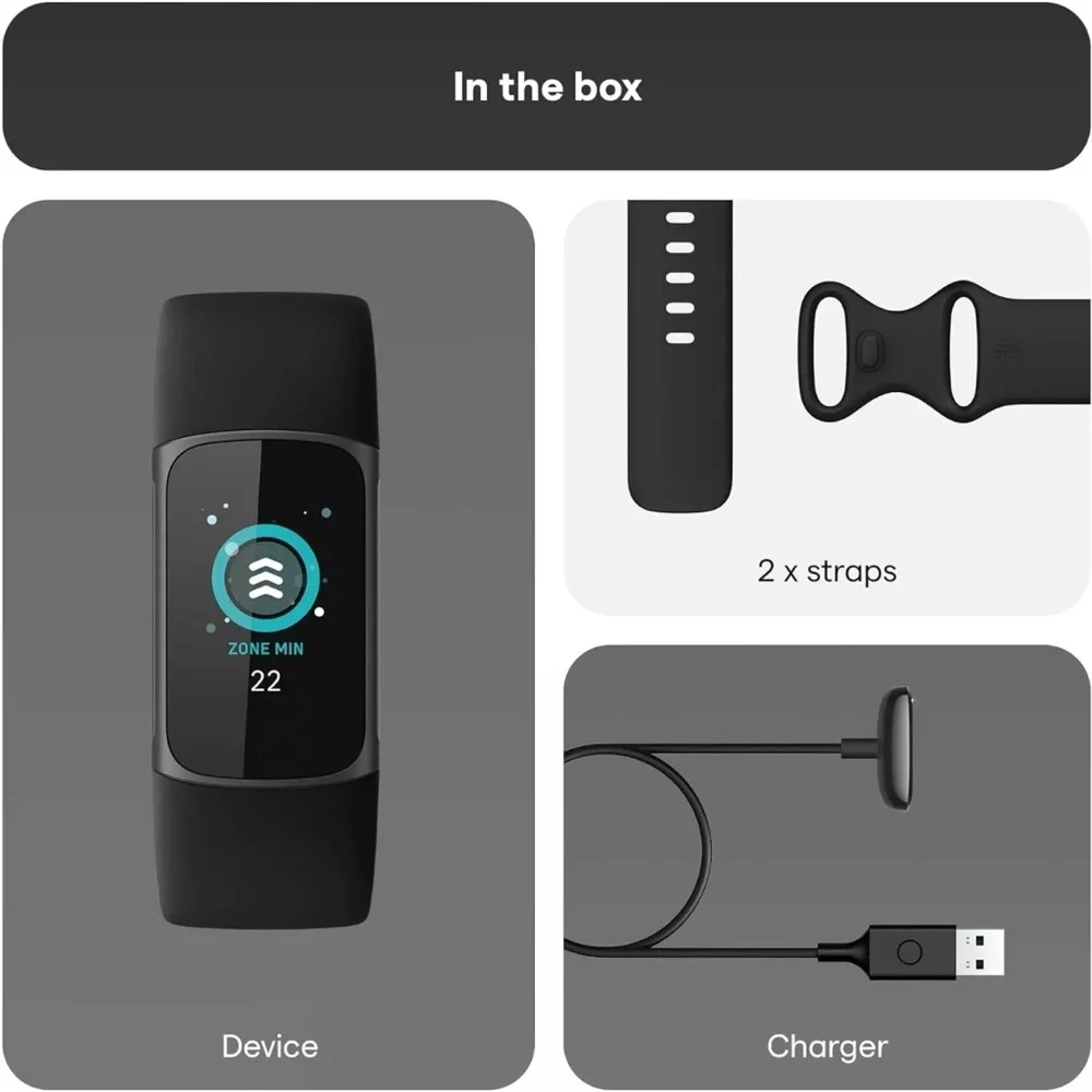 Fitbit 5 Black Smartwatch